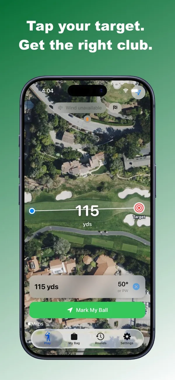 TeeCaddie screenshot