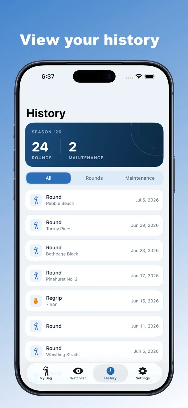 ClubVault screenshot 2