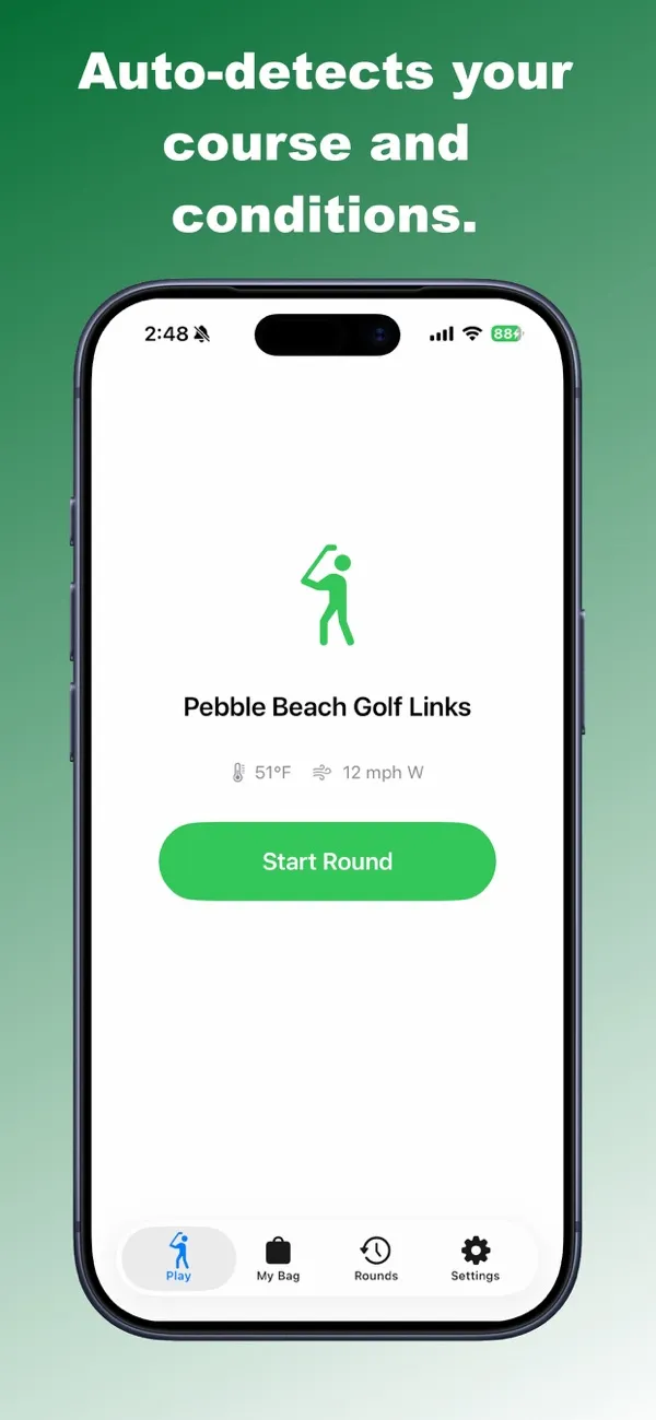 TeeCaddie screenshot 2