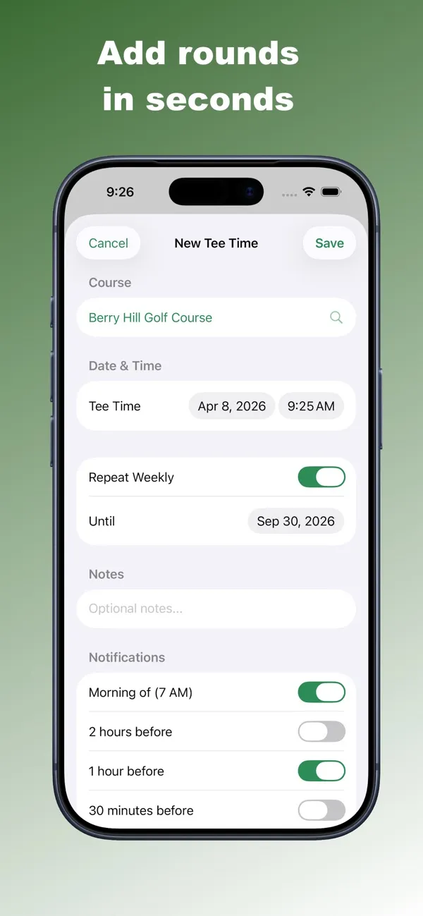 TeeClock screenshot 2
