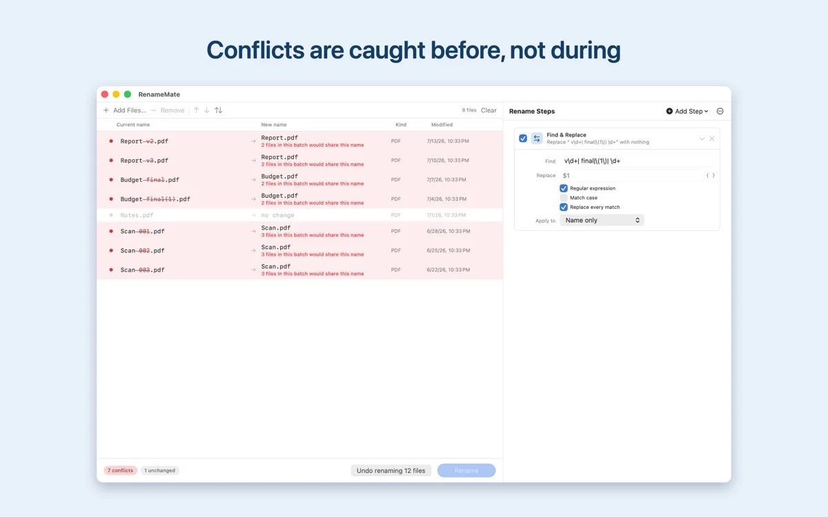 RenameMate screenshot 3
