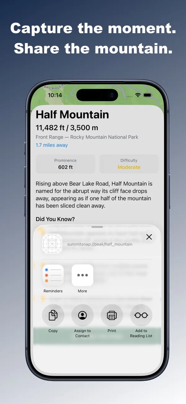 SummitSnap screenshot 4