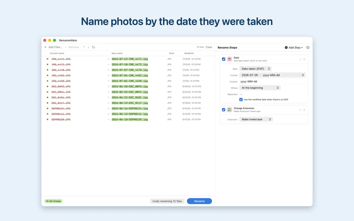 RenameMate screenshot 4